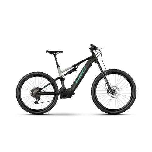 BICICLETA GHOST E-ASX UNIVERSAL HIGH BLK/GRY/GRN