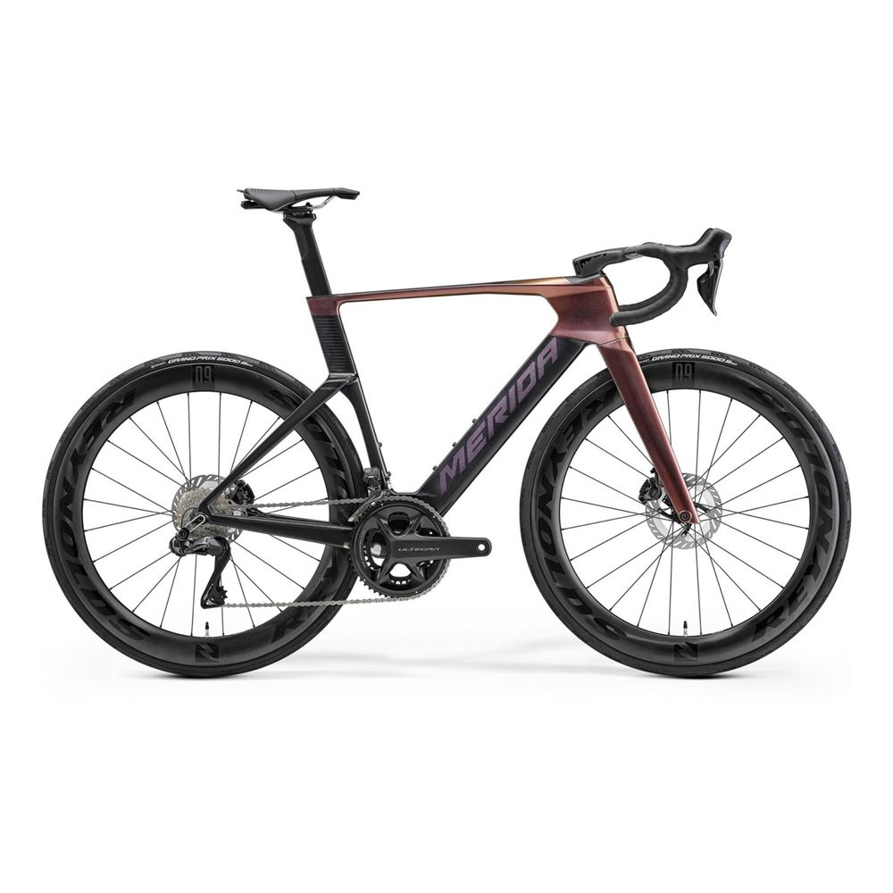 BICICLETA MERIDA REACTO 8000 M RAINBOW PURPLE/BLACK